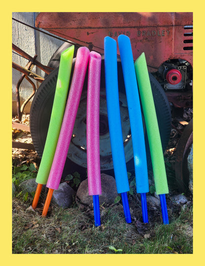 Pool Noodle Swords
